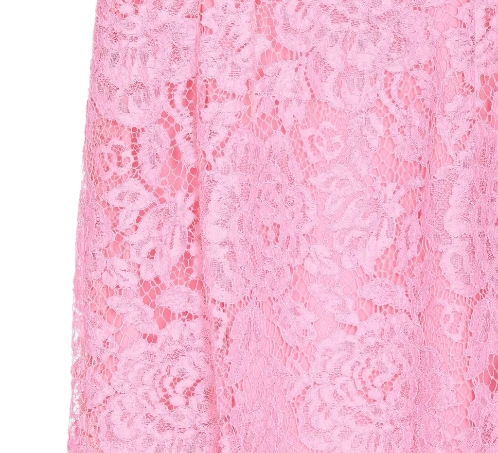 Floral Lace Mini Skirt