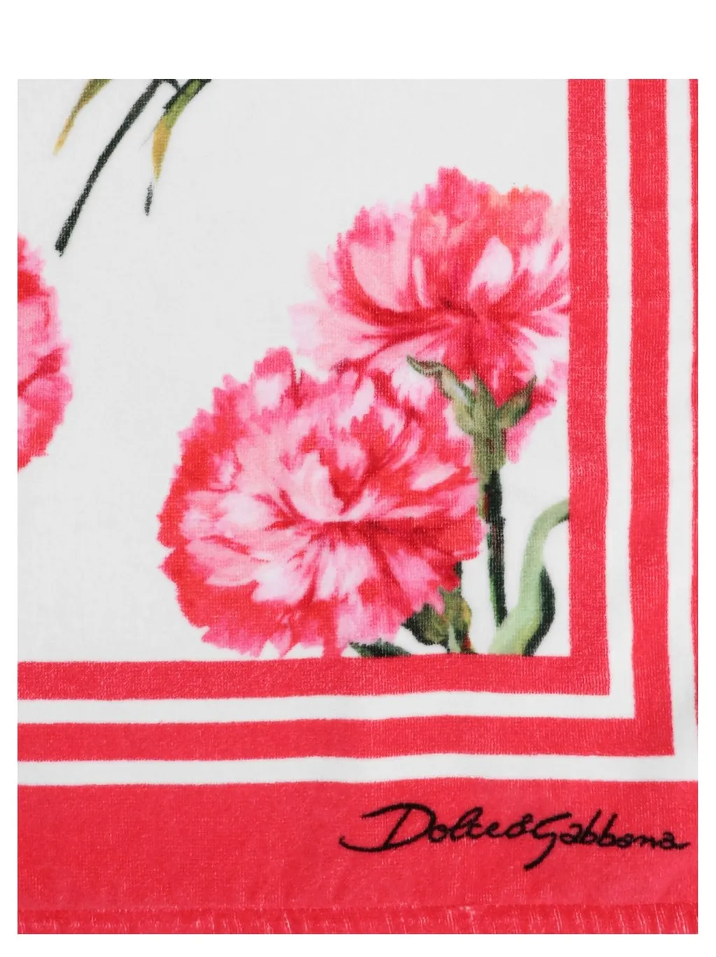 Allover Floral Printed Towel