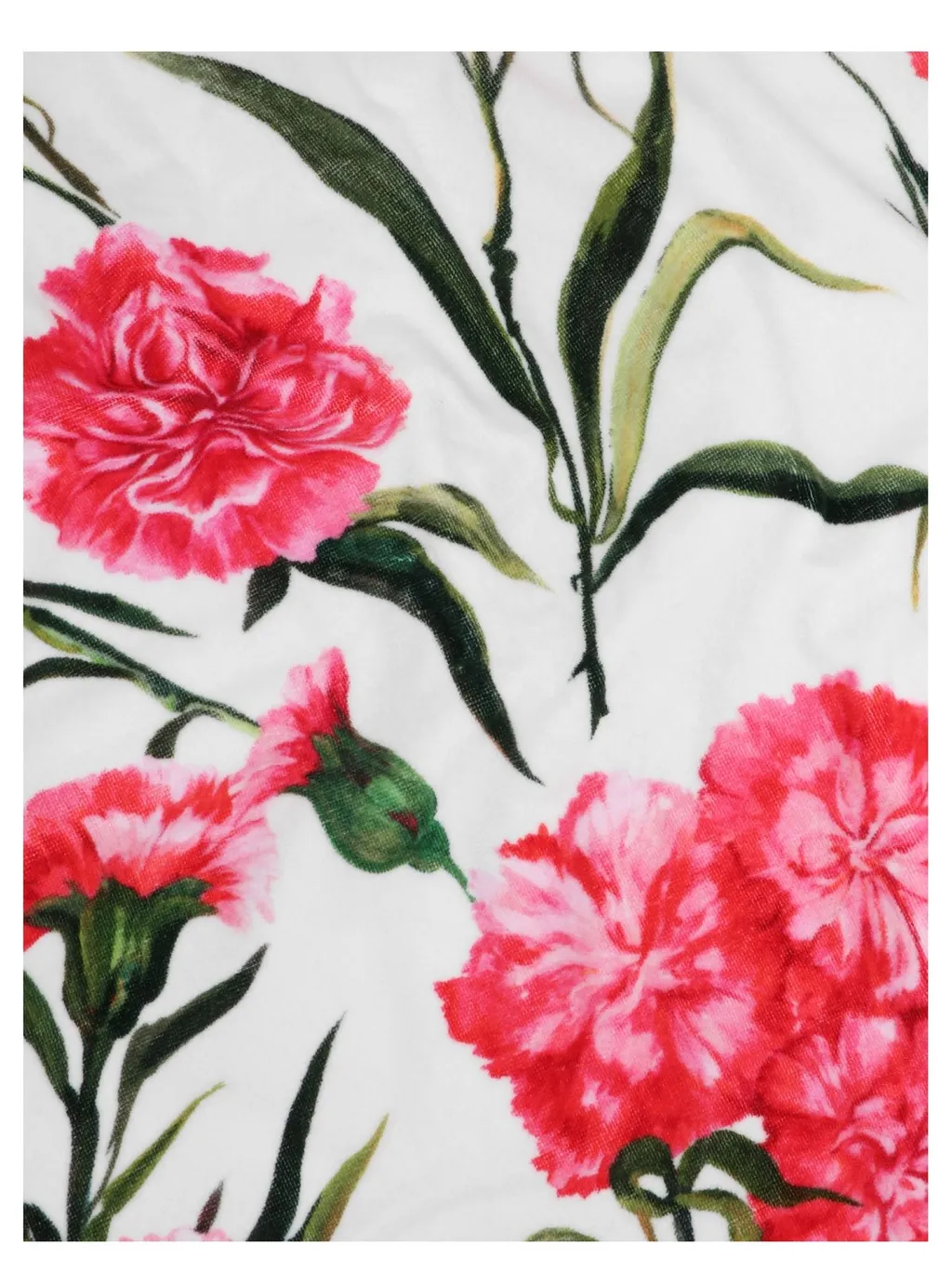 Allover Floral Printed Towel