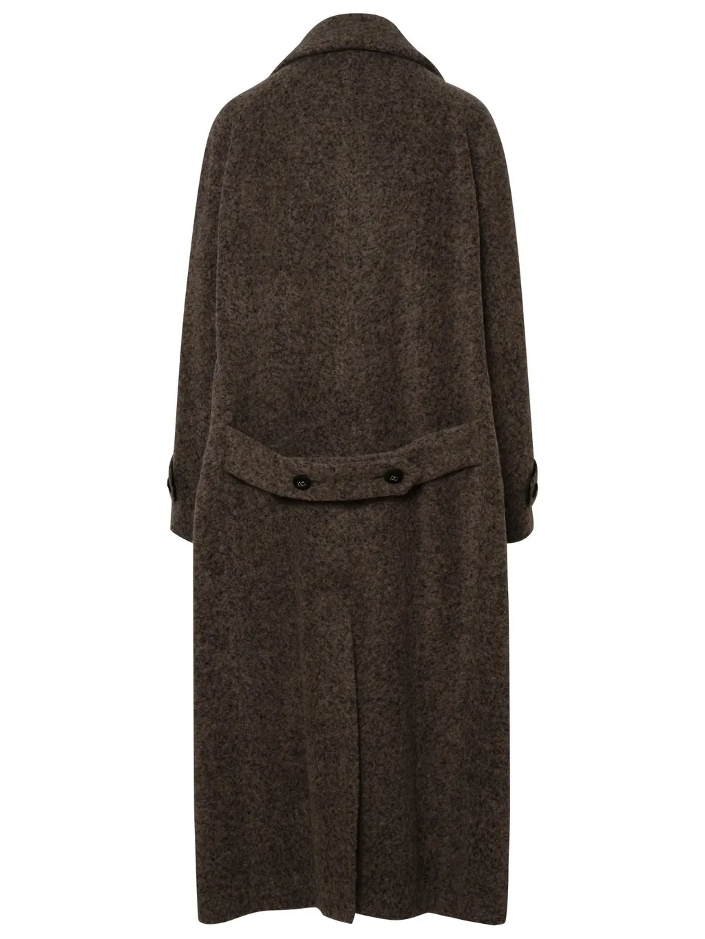 Double-Breasted Mid-Length Coat