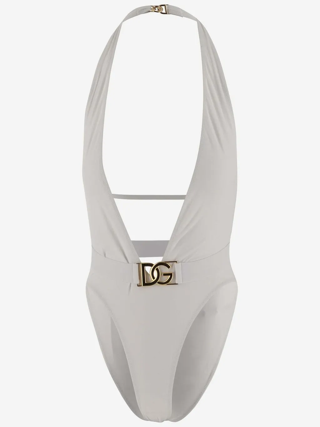 Dg Plaque One Piece Swimsuit