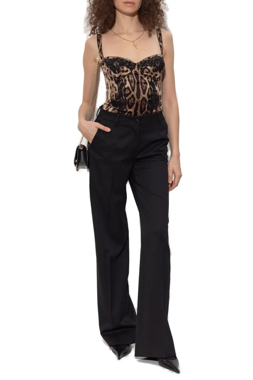 Leopard Printed Bodysuit