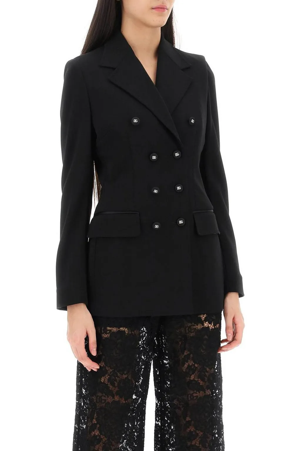 Double-Breasted Turlington Jacket