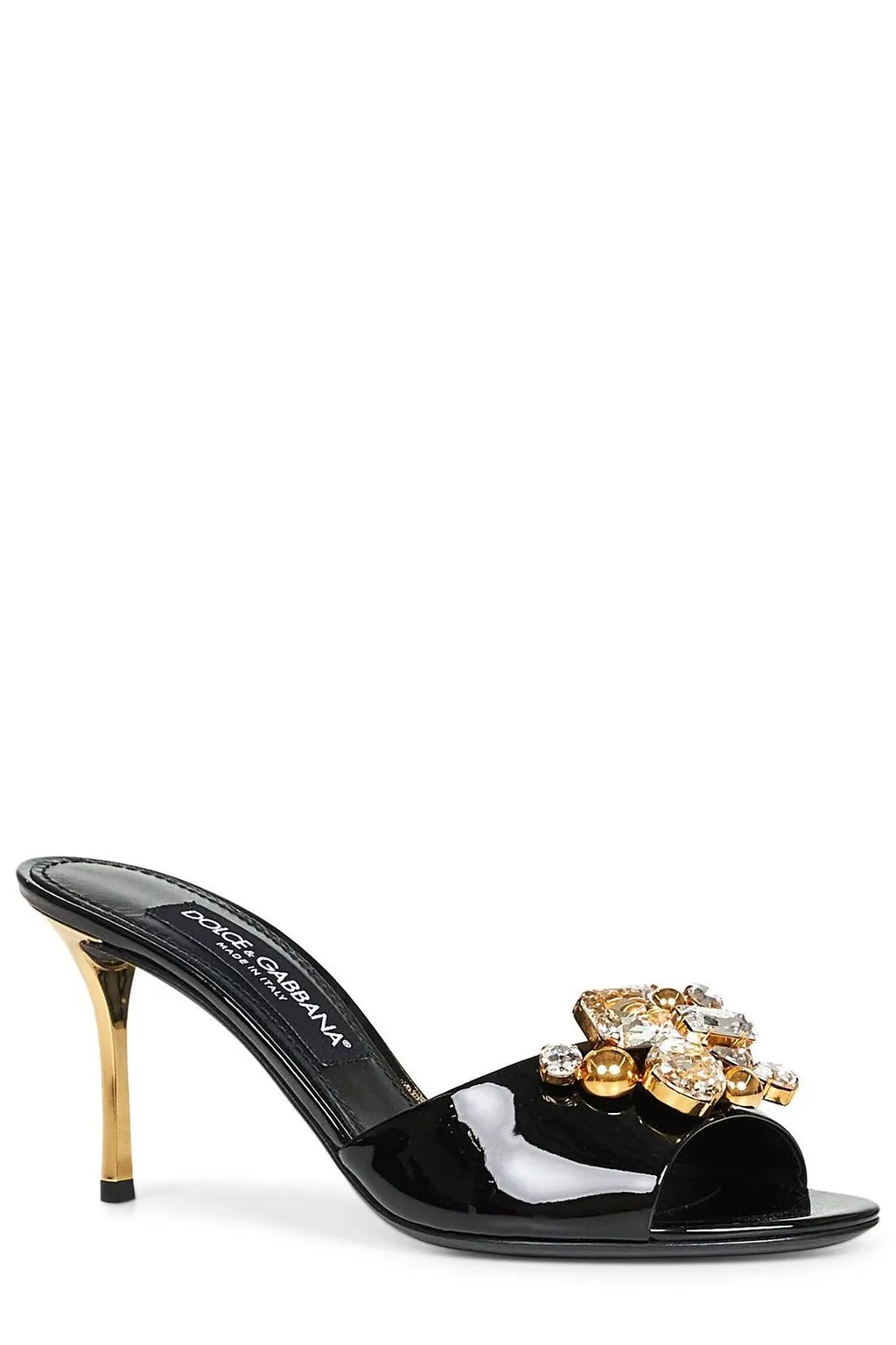Embellished Slip-On Mules