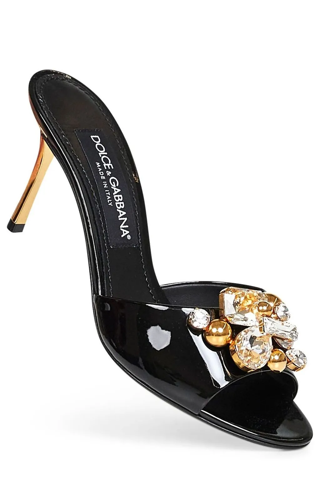 Embellished Slip-On Mules