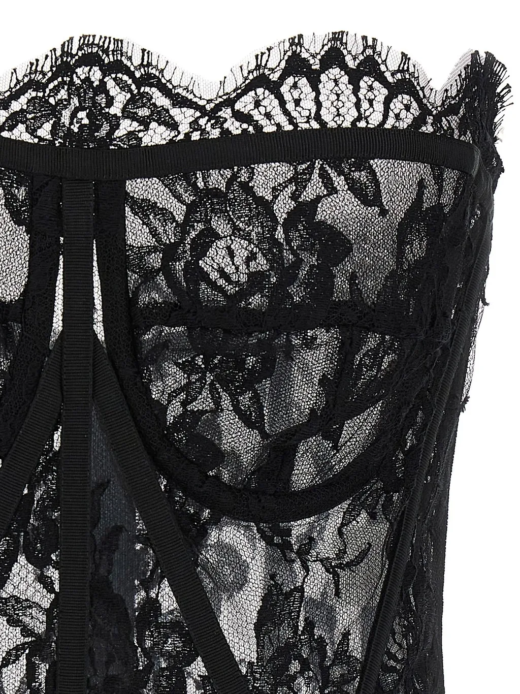 Floral Lace Corset Top