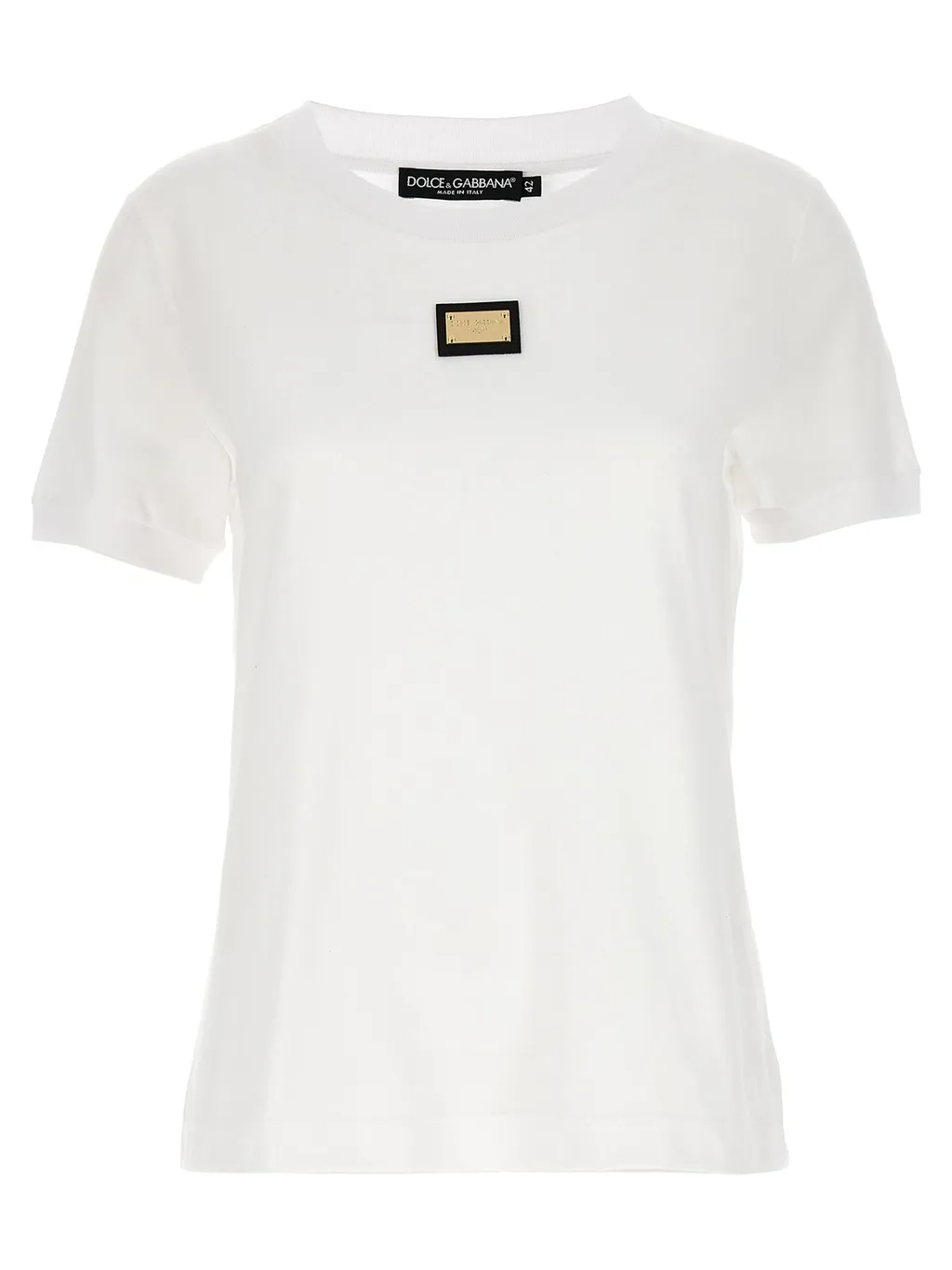 Logo Patch Crewneck T-Shirt