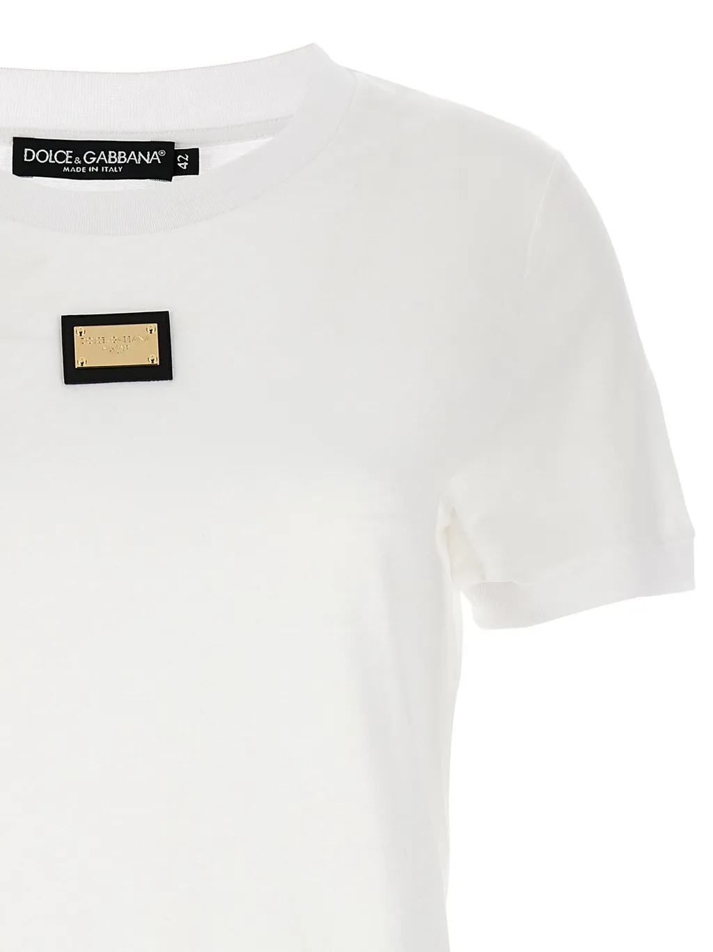 Logo Patch Crewneck T-Shirt