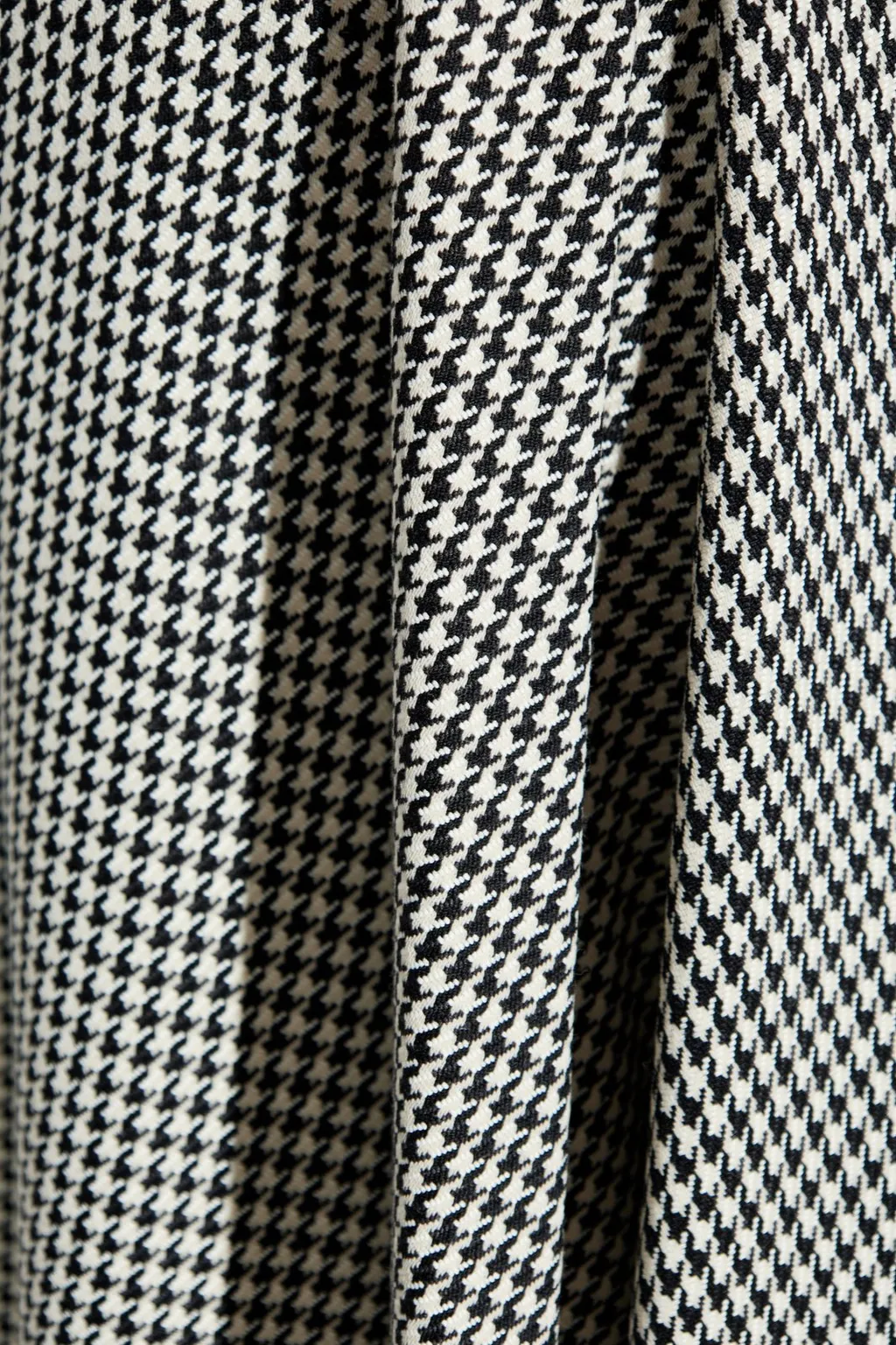 Houndstooth Midi Skirt