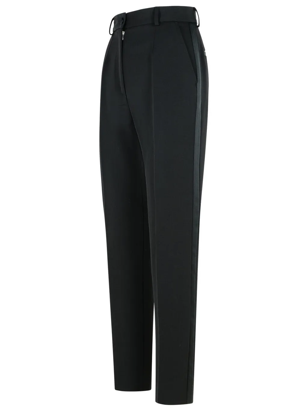 Tailored Gabardine Tuxedo Pants