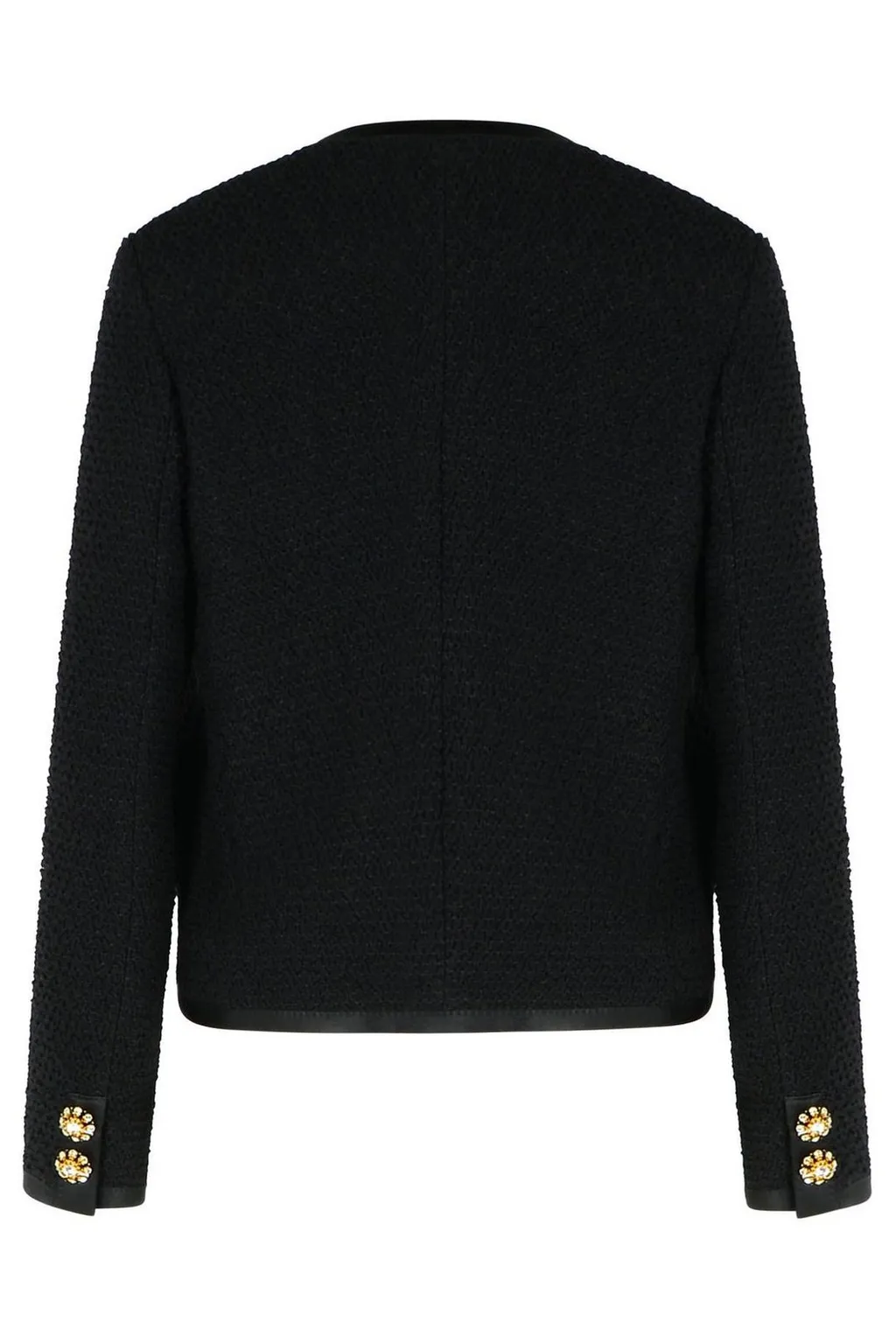 Crewneck Knitted Jacket
