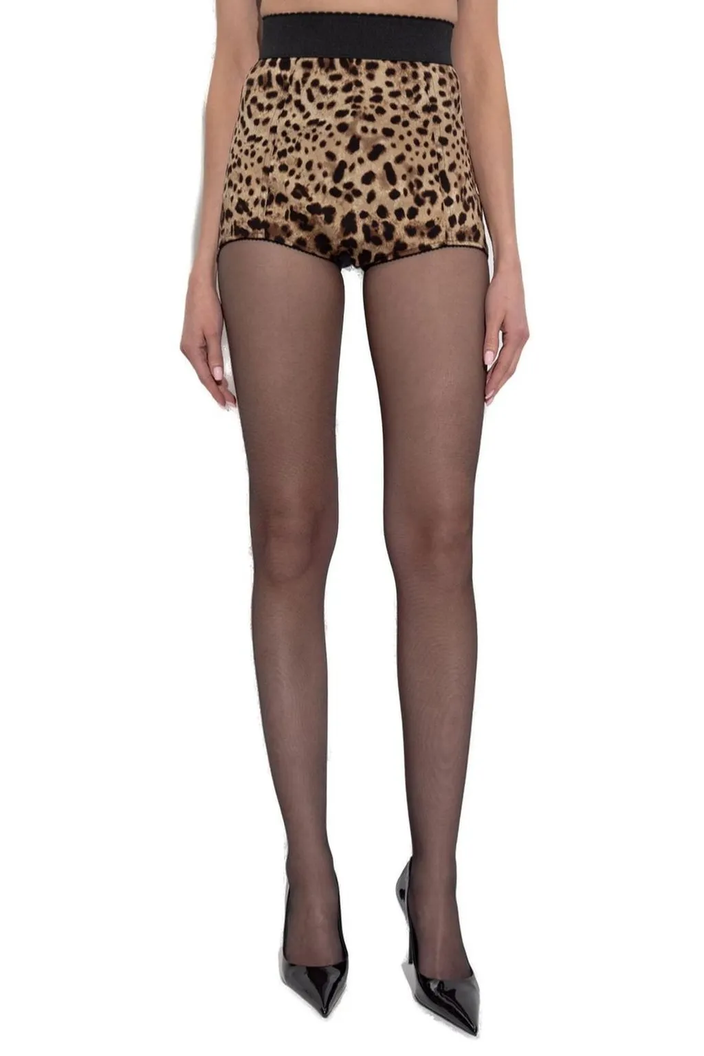 Leopard Printed Shorts