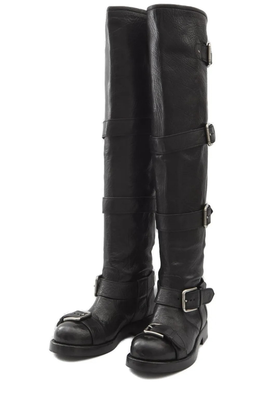 Buckle Detailed Boots
