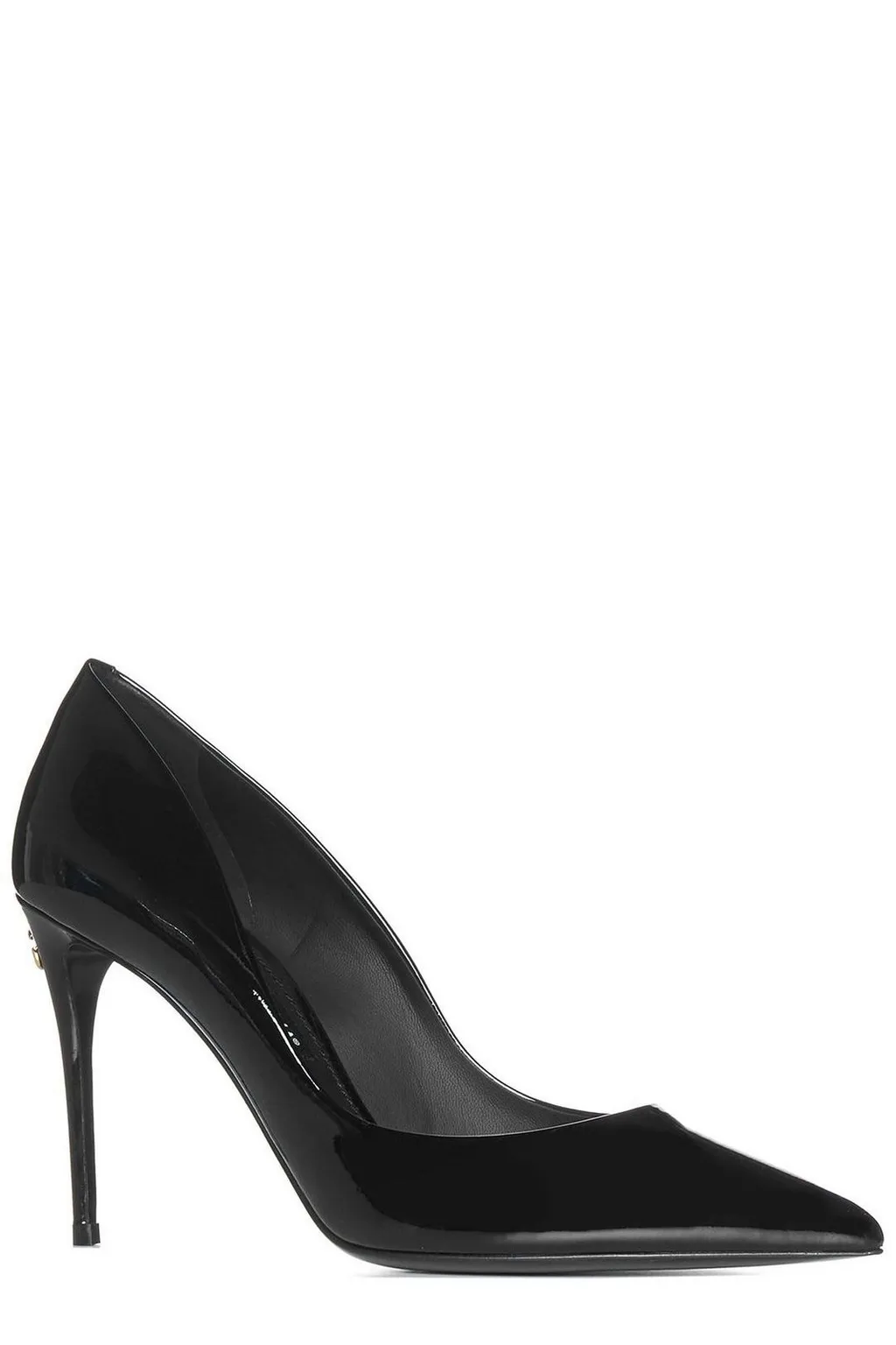 Logo Plaque Pointed-Toe Pumps