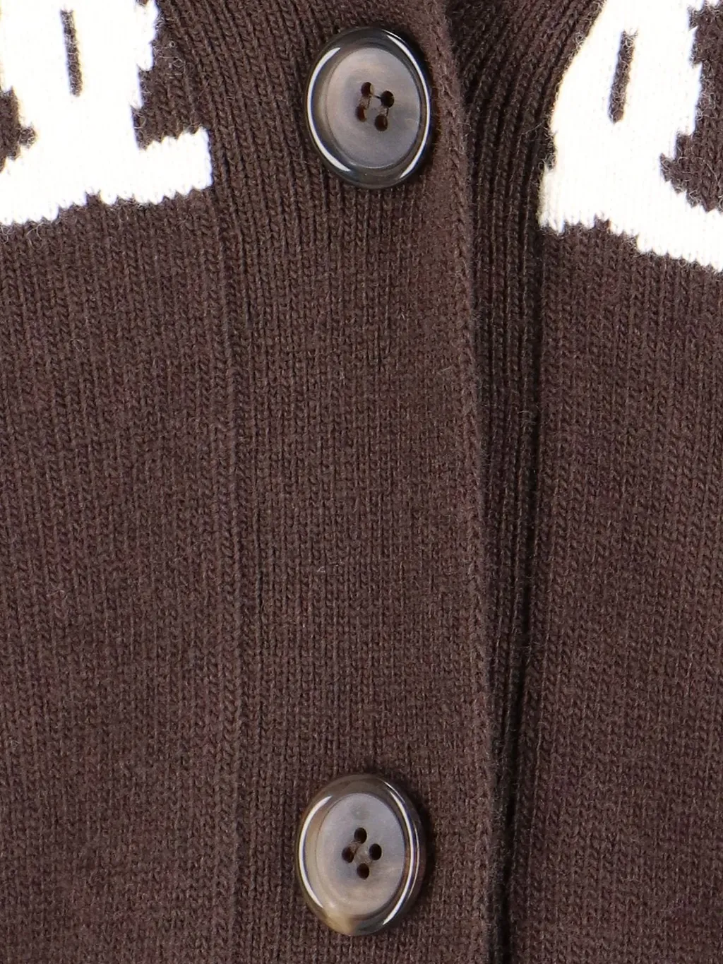 Dg Monogram V-Neck Cardigan