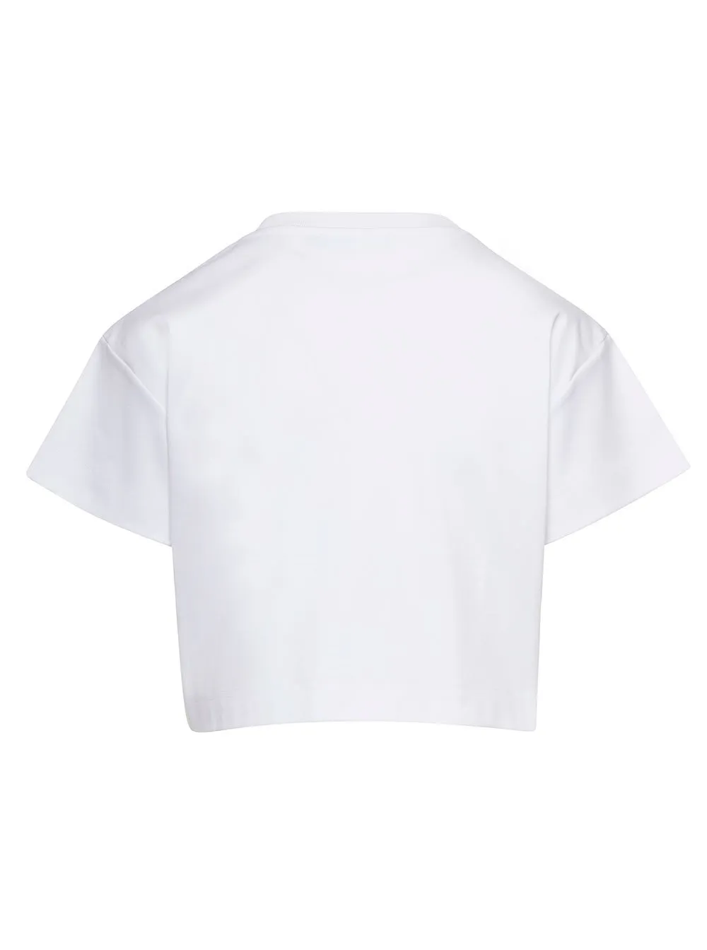 Logo Plaque Cropped T-Shirt