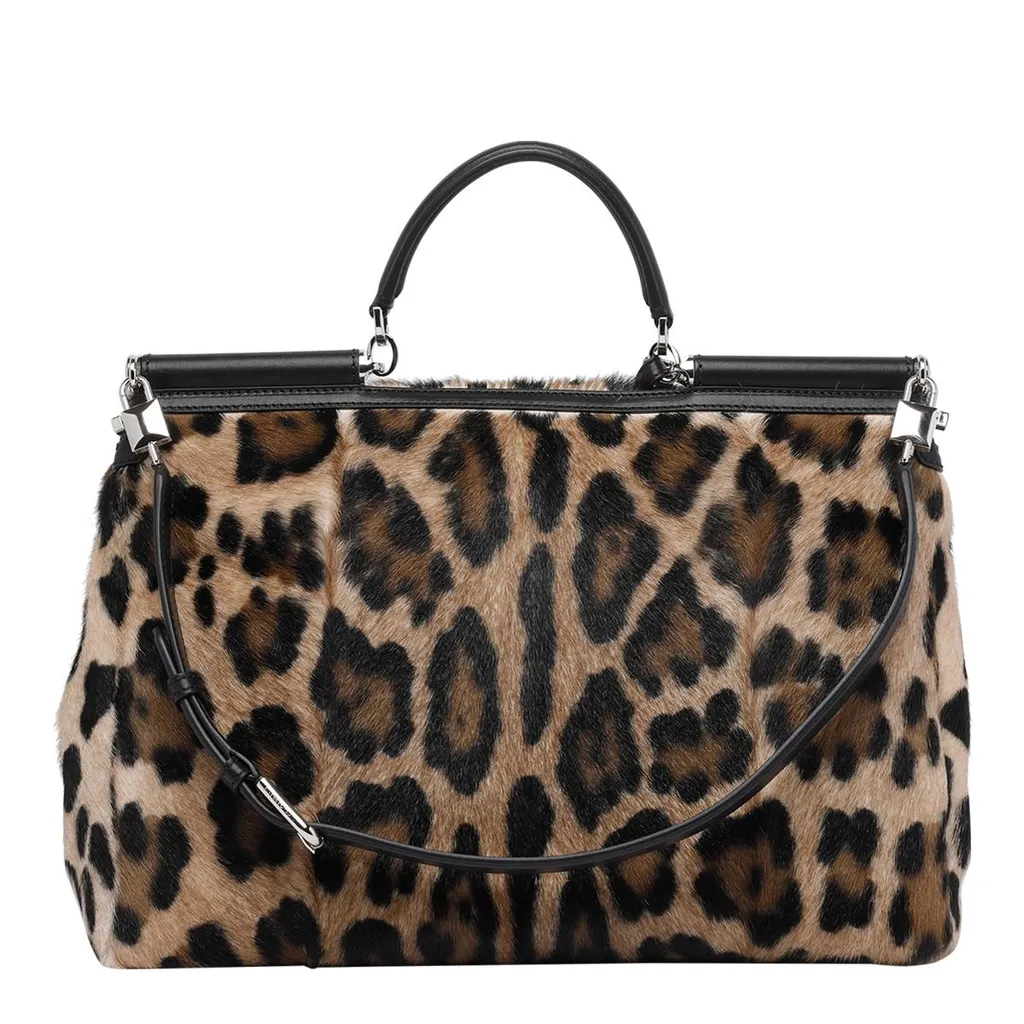 Leopard Printed Tote Bag
