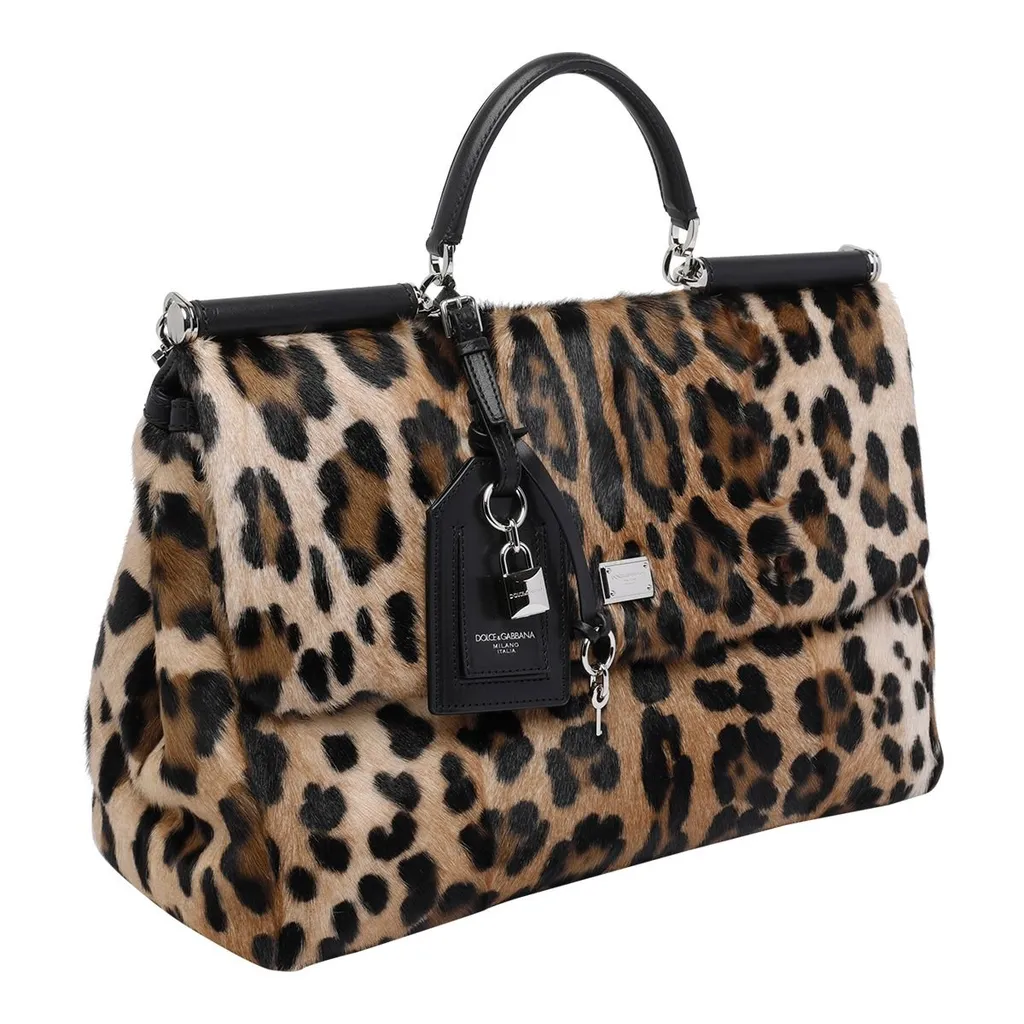 Leopard Printed Tote Bag