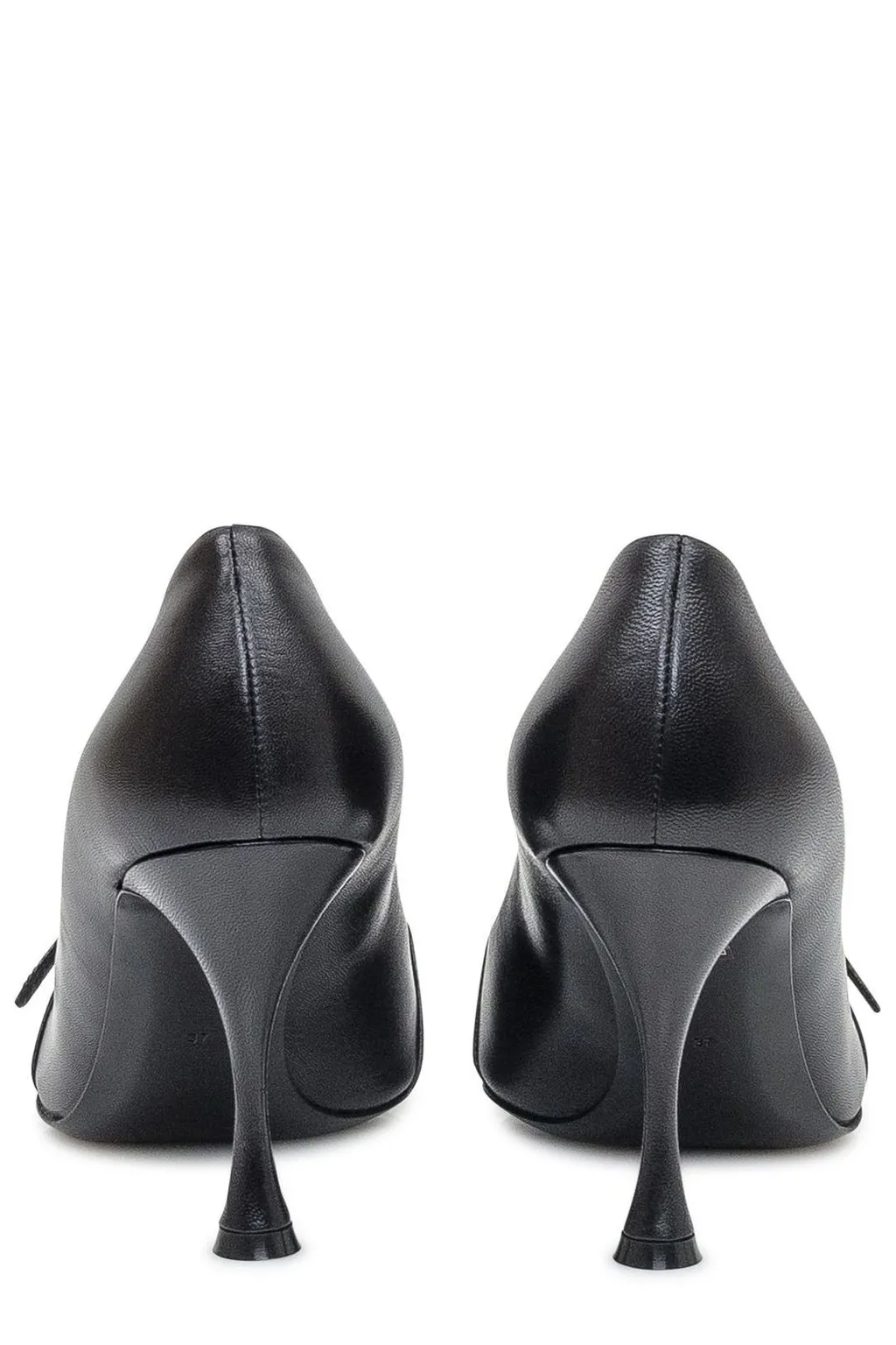 Dg Logo Plaque Pointed Toe Pumps