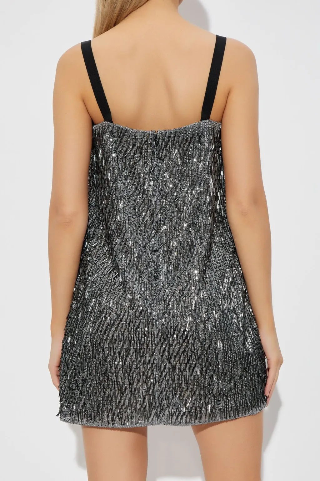 Sequin Embellished Mini Dress