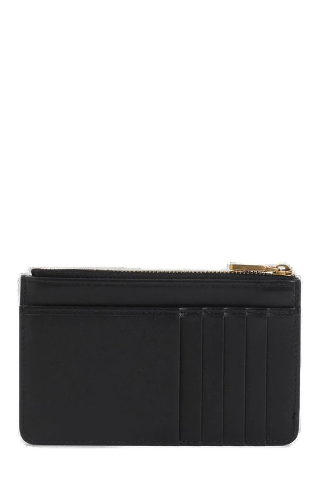 Logo Plate Zipped Cardholder