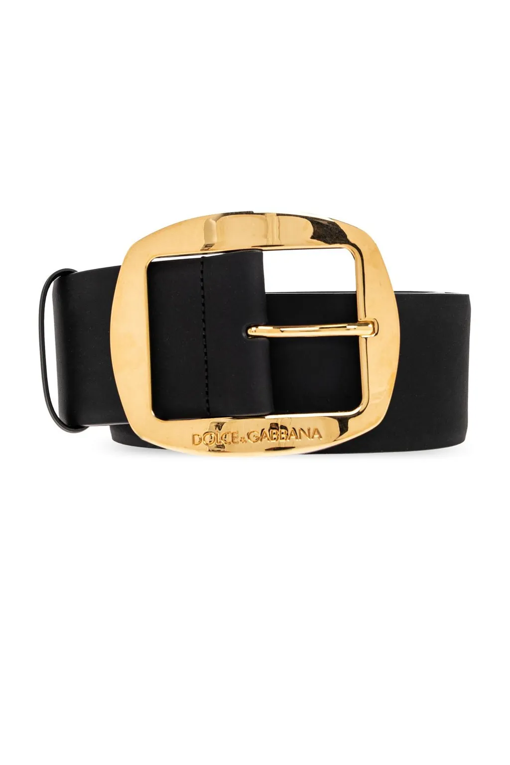Logo Engraved Buckle Belt