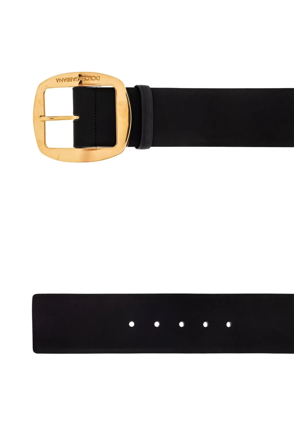 Logo Engraved Buckle Belt