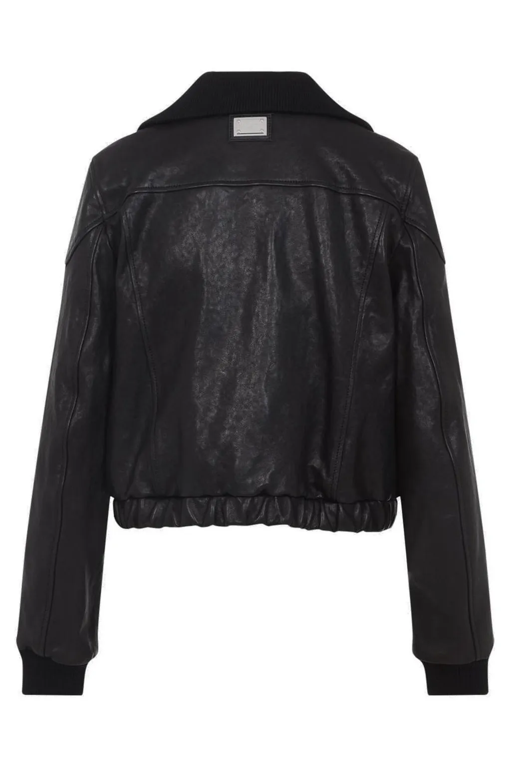 Elasticated Waistband Zipped Jacket