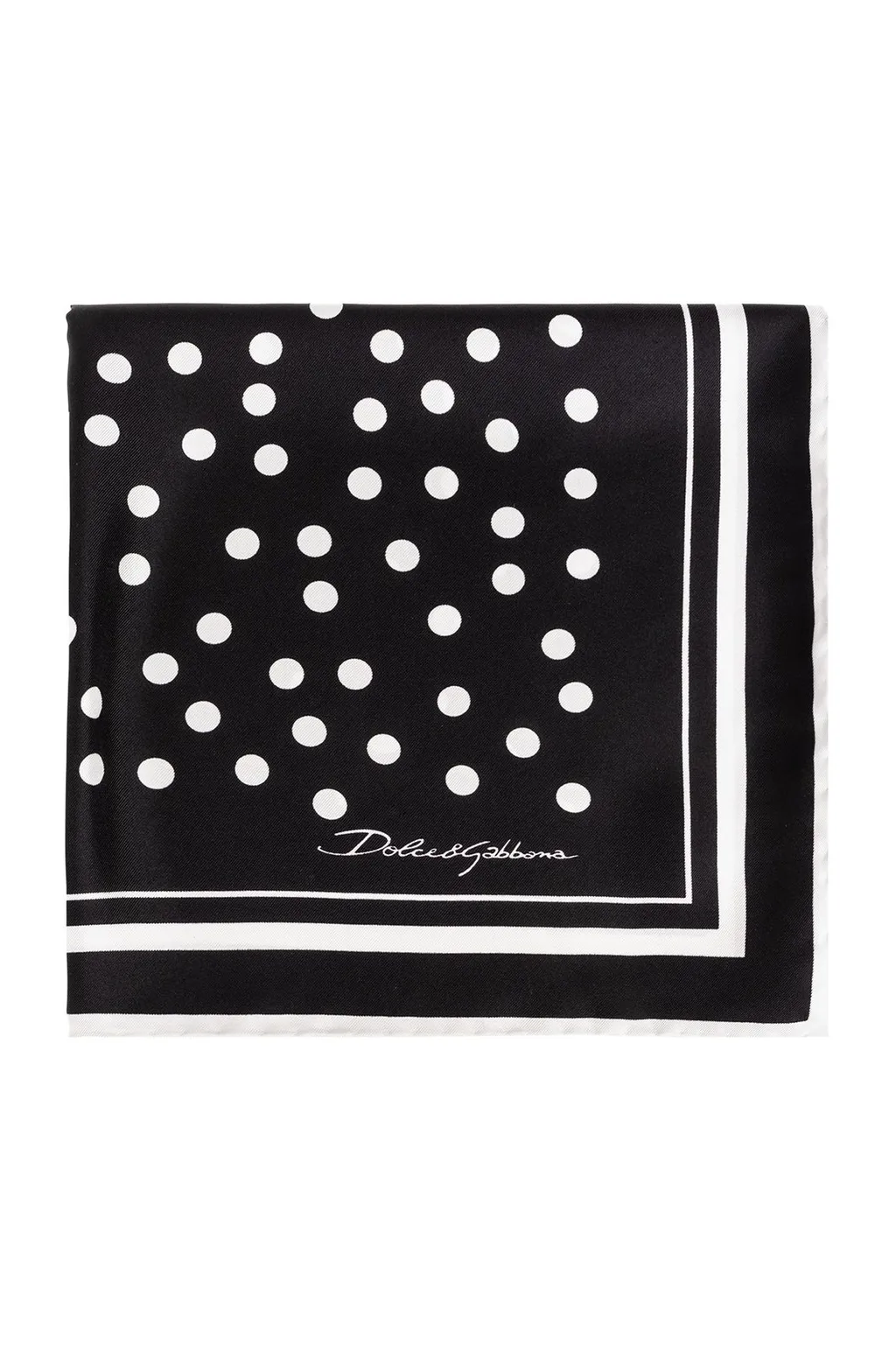 Polka Dot Printed Scarf