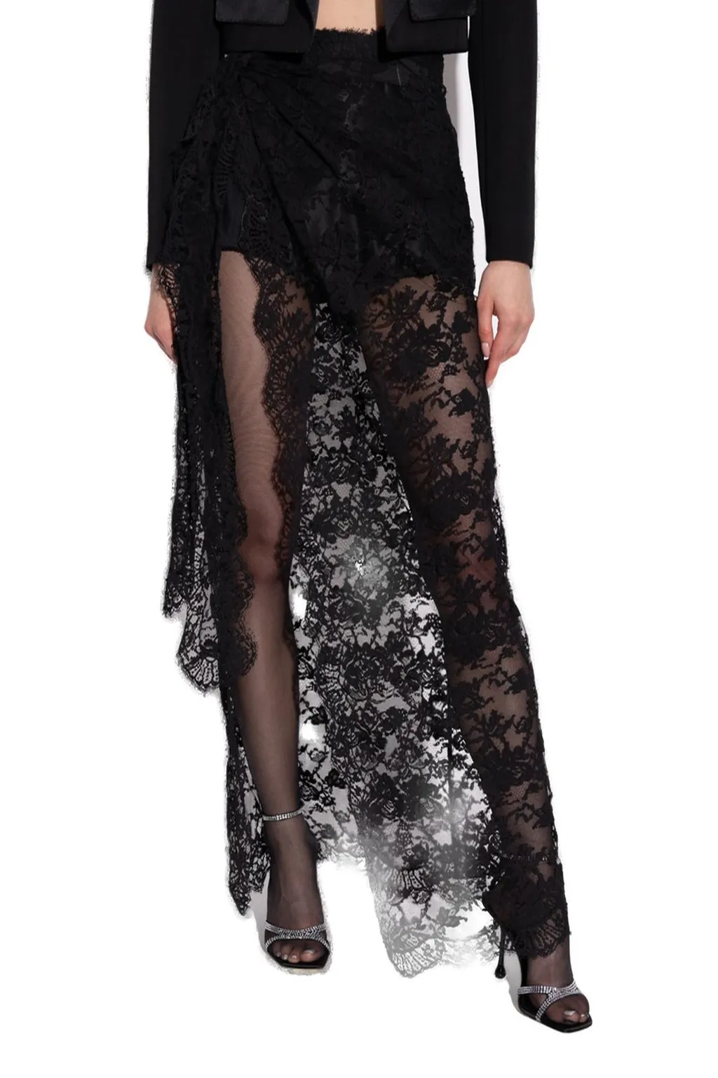 Chantilly Lace Midi Skirt