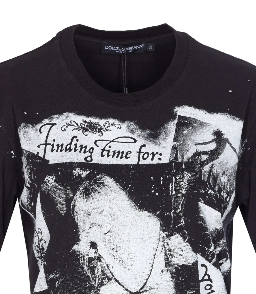 Graphic Printed Crewneck T-Shirt