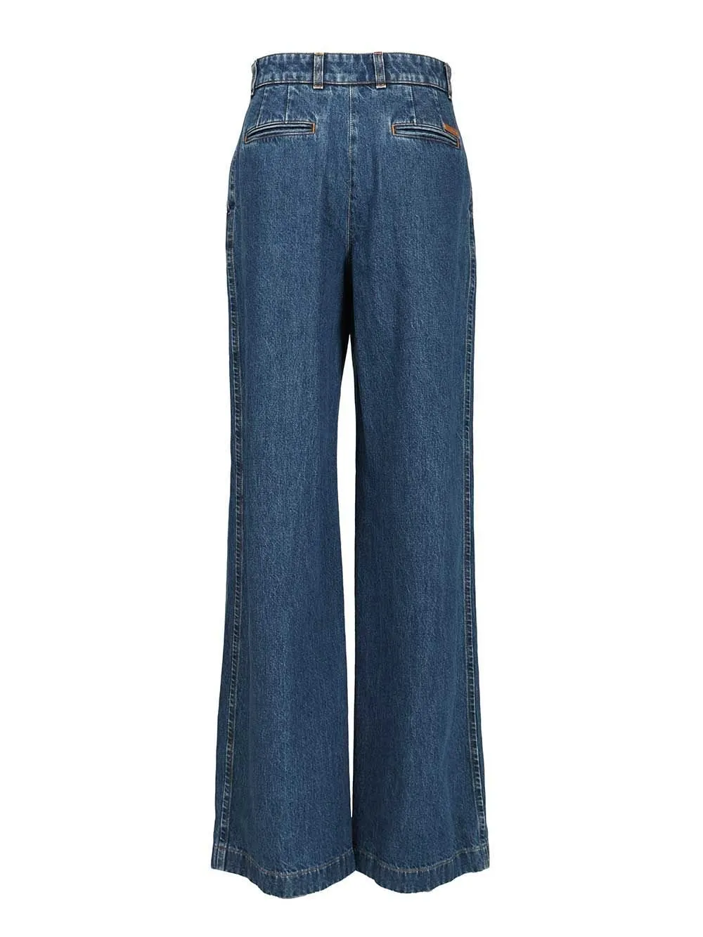 High Waisted Wide Leg Jeans