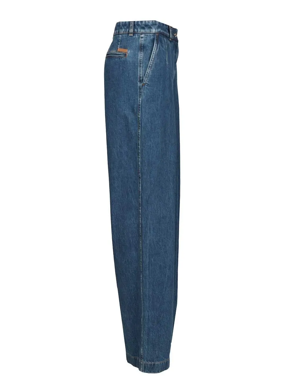 High Waisted Wide Leg Jeans