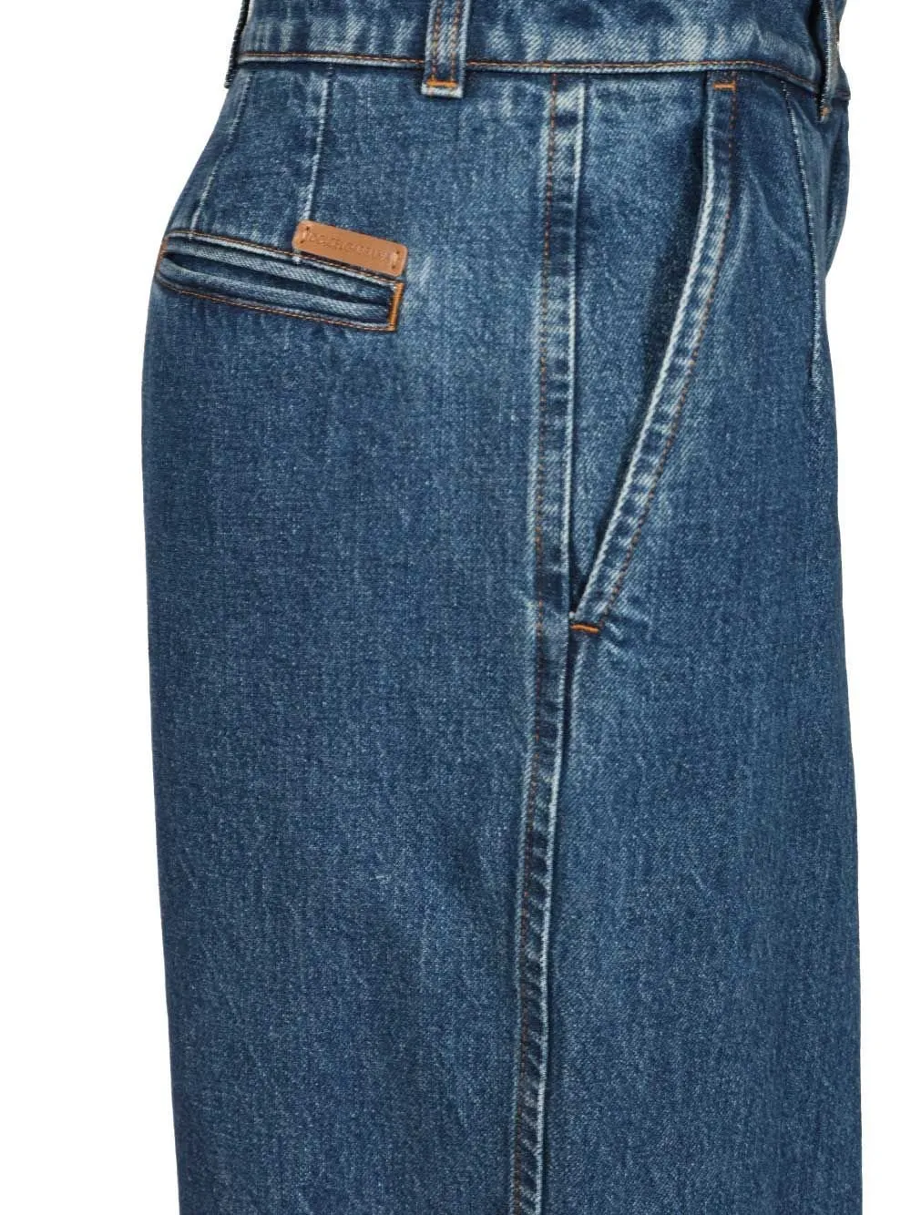 High Waisted Wide Leg Jeans