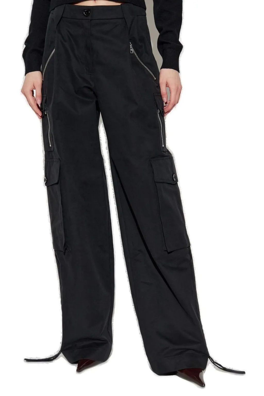 Straight Leg Cargo Trousers