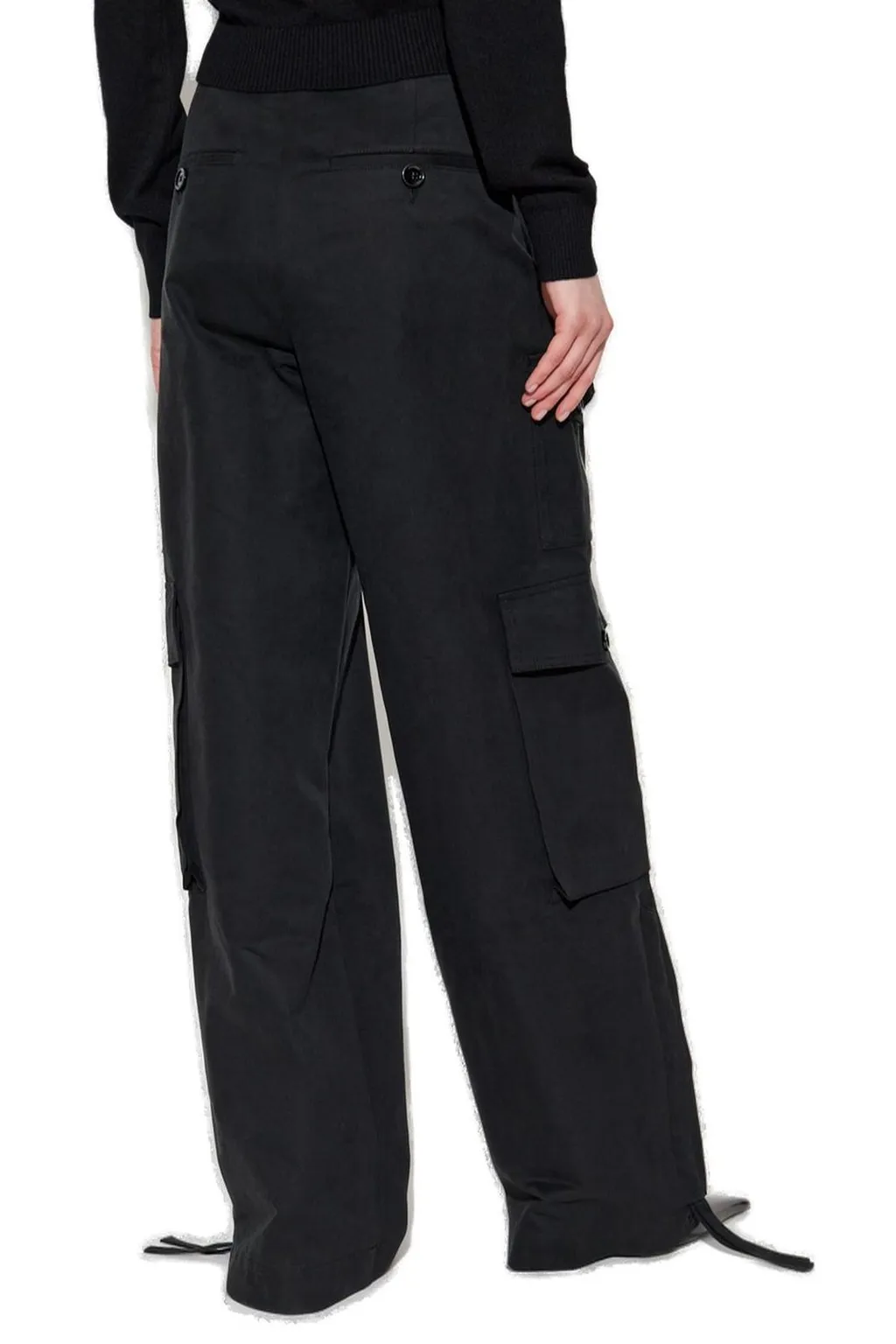 Straight Leg Cargo Trousers