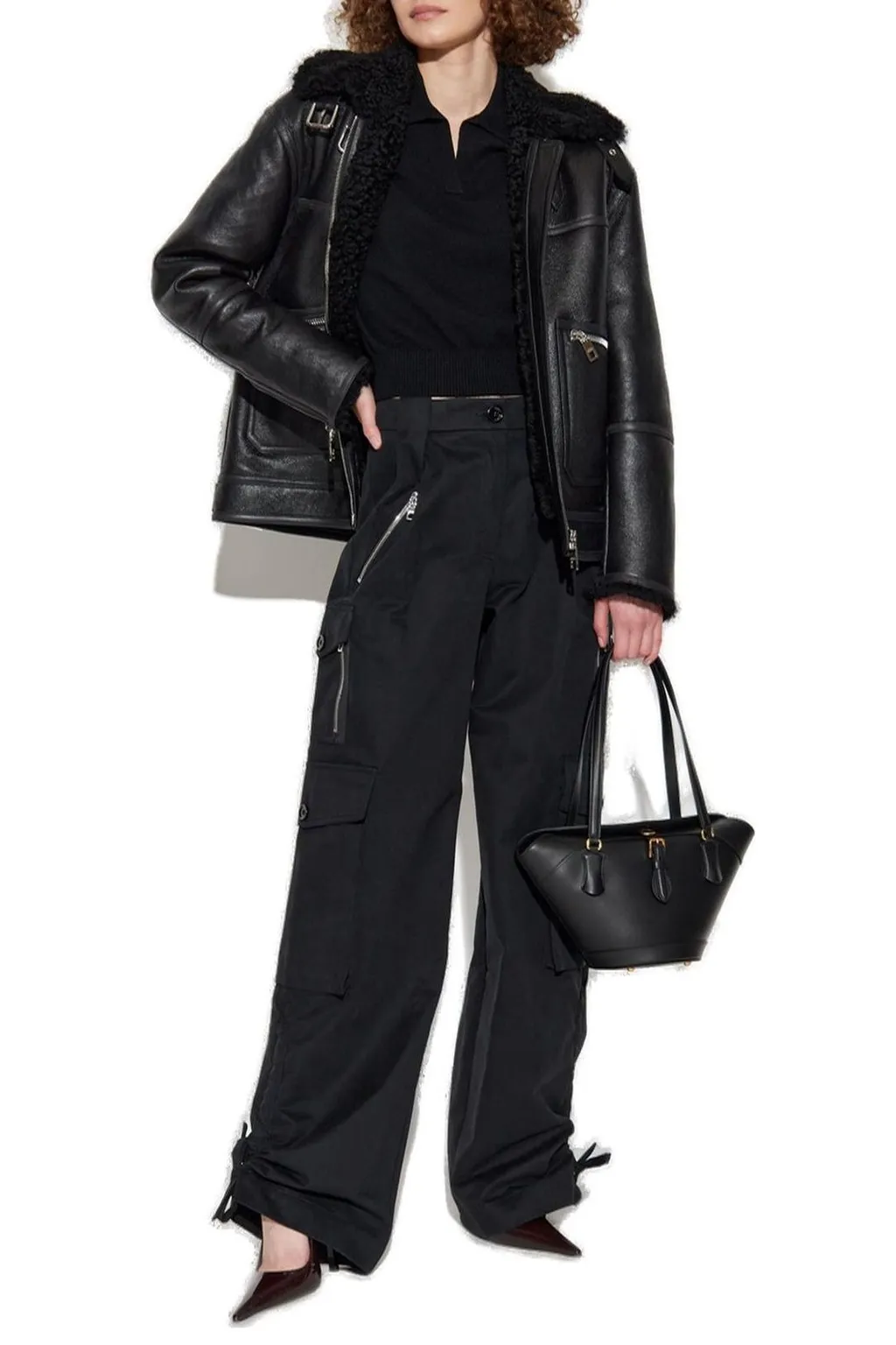 Straight Leg Cargo Trousers