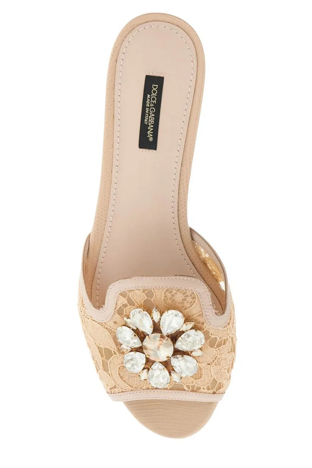 Embellished Slip-On Sandals