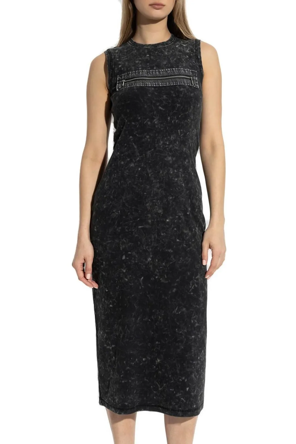 D-Pra Sleeveless Midi Dress