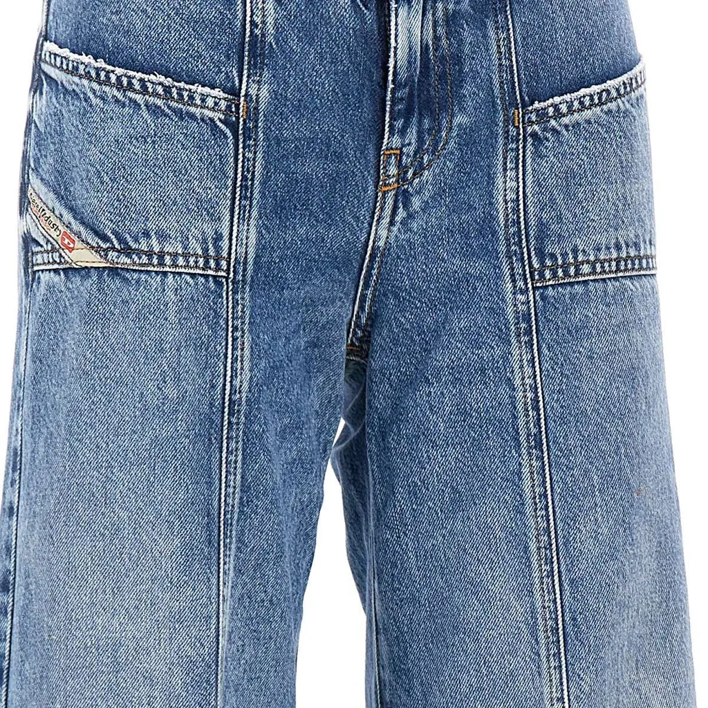 D-Akii Flared Panelled Jeans