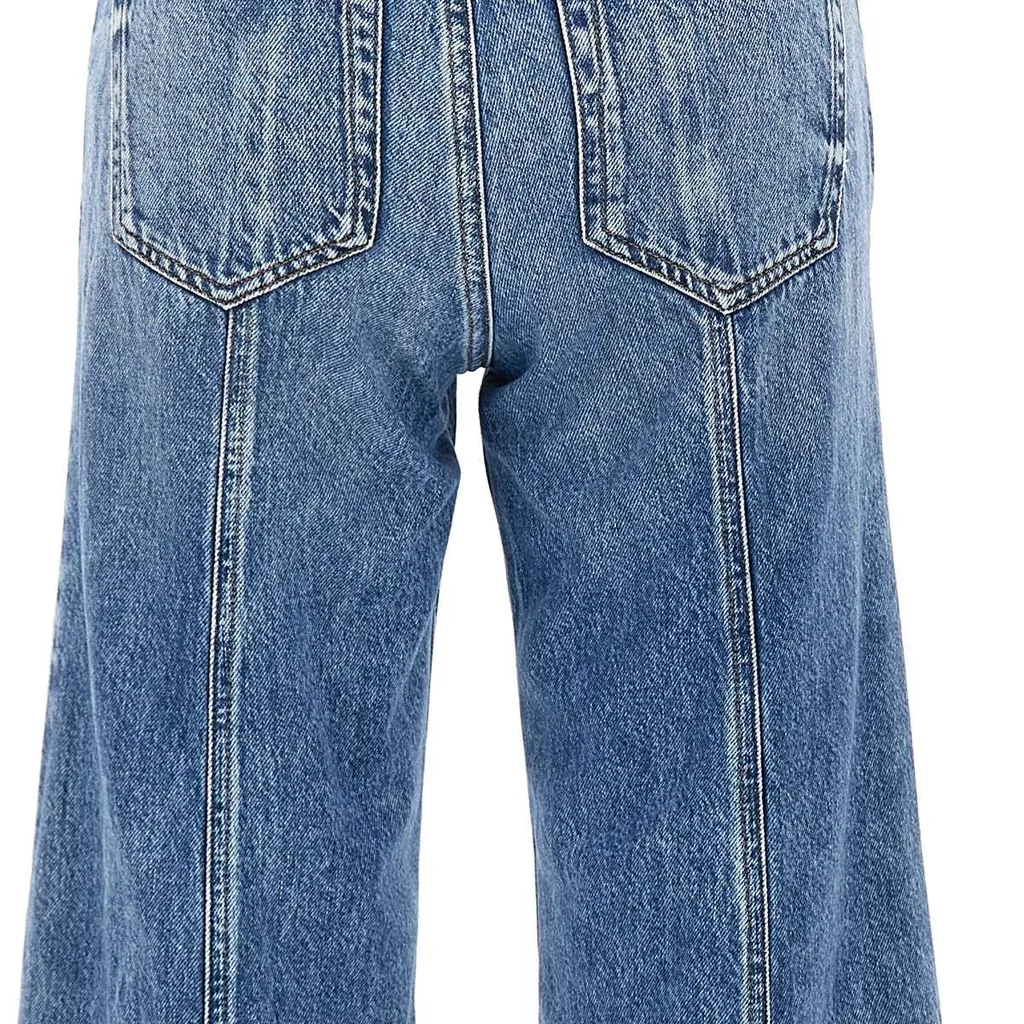 D-Akii Flared Panelled Jeans