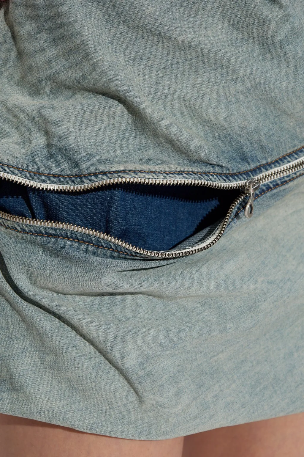 De-Clot-S1 Short Denim Skirt