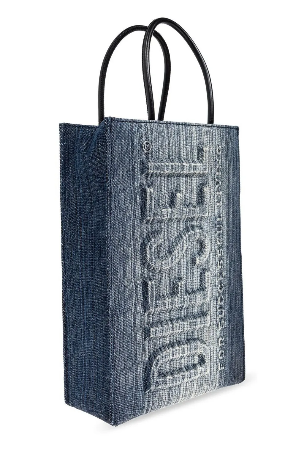 Les Shoppers Logo Embossed Tote Bag