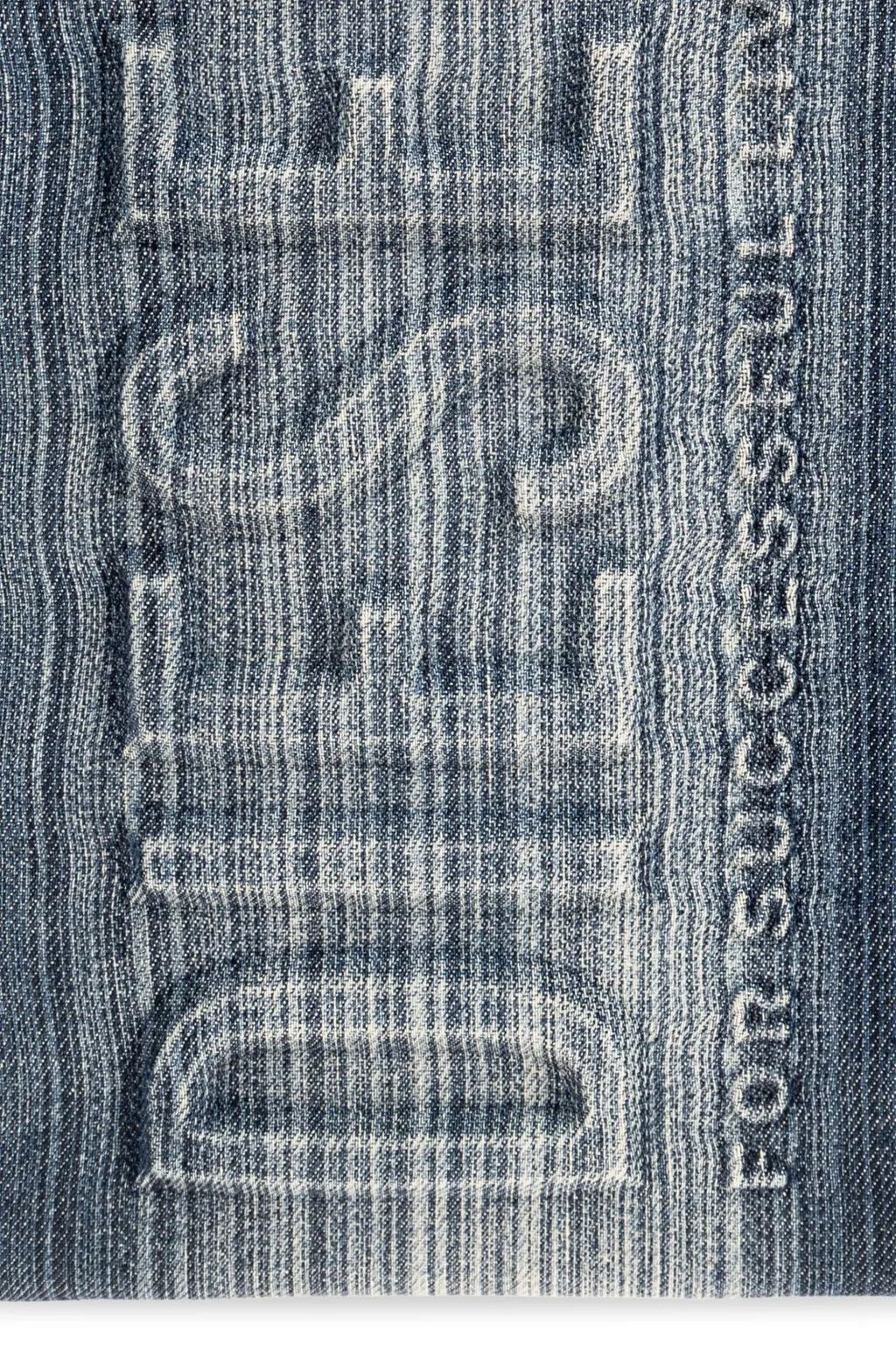Les Shoppers Logo Embossed Tote Bag