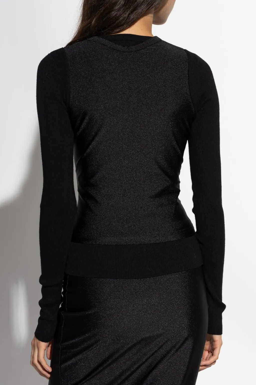 M-Rosel Knitted V-Neck Top