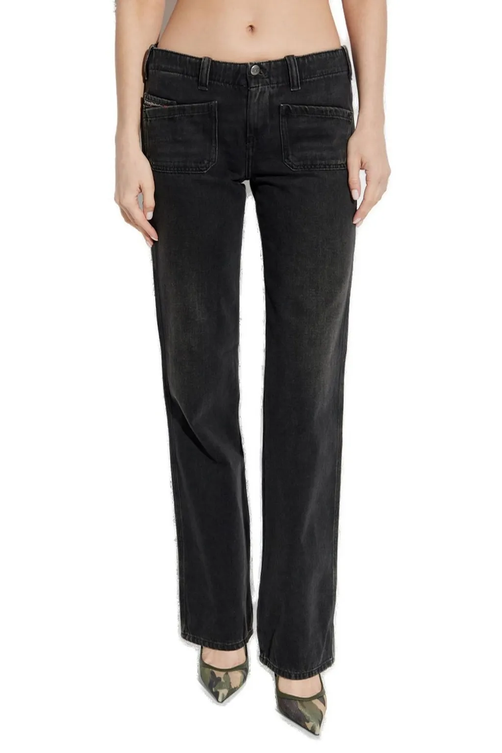 D-Keate Straight-Leg Jeans