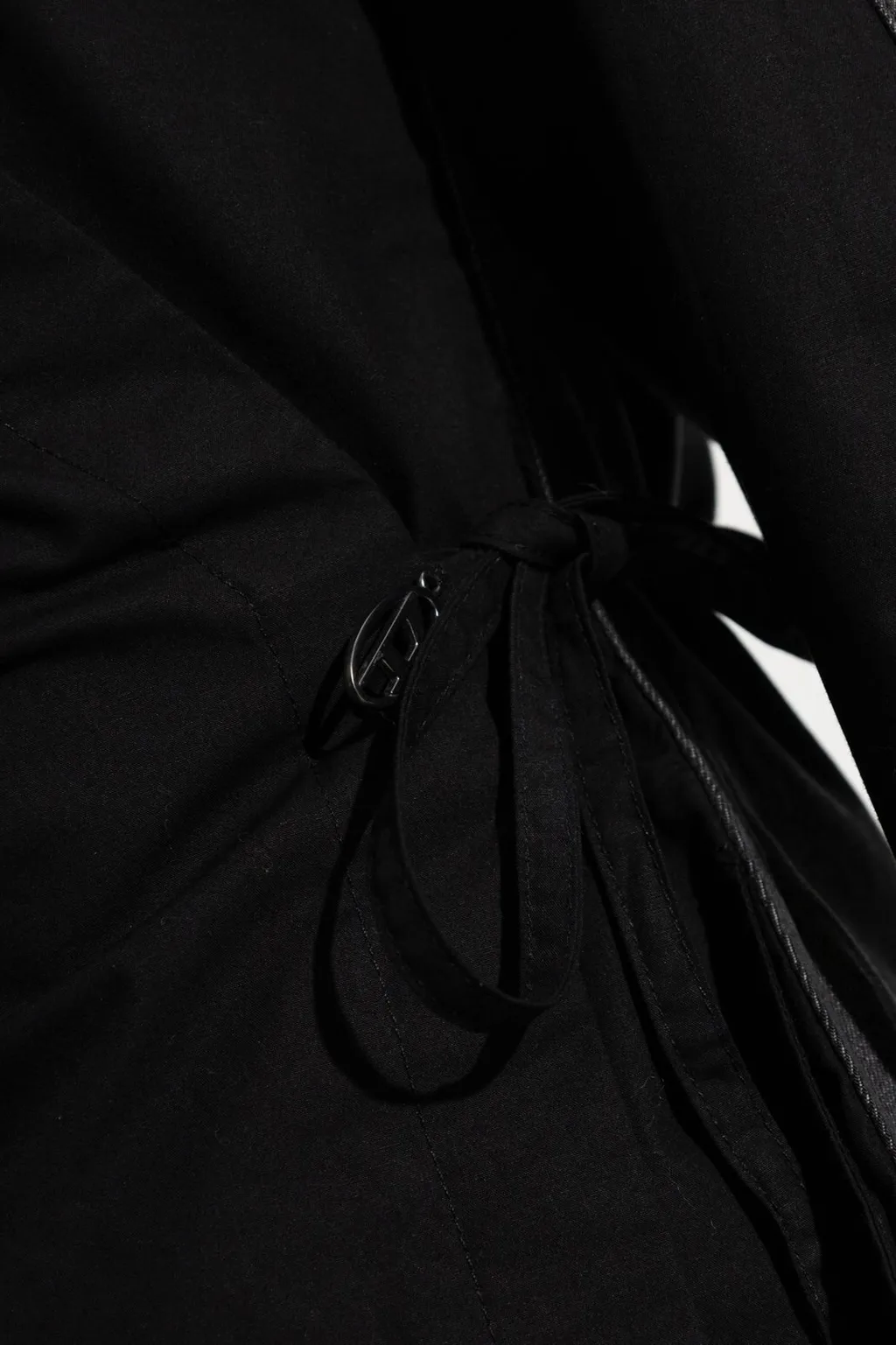 D-Elphi-Den Wrap Shirt Dress