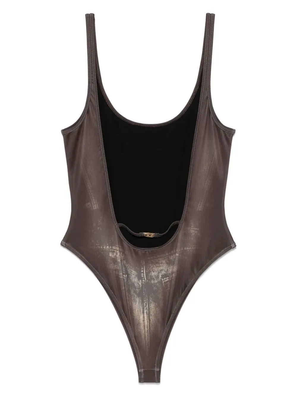 Marilyn-Dnm Denim Print Swimsuit