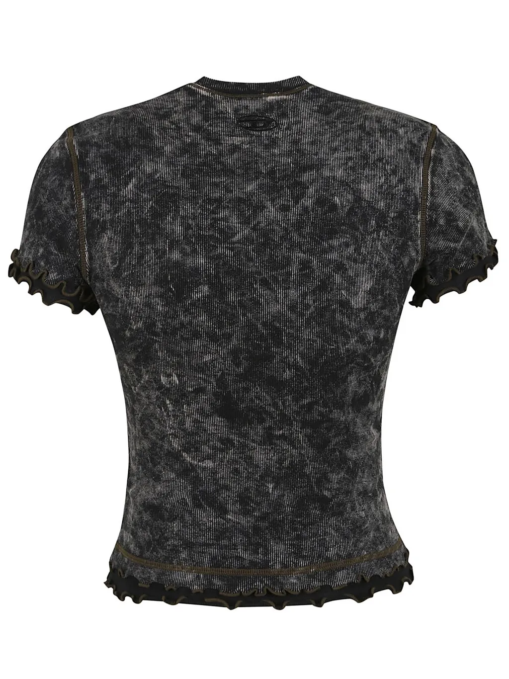 T-Flu Ruffled Trim T-Shirt