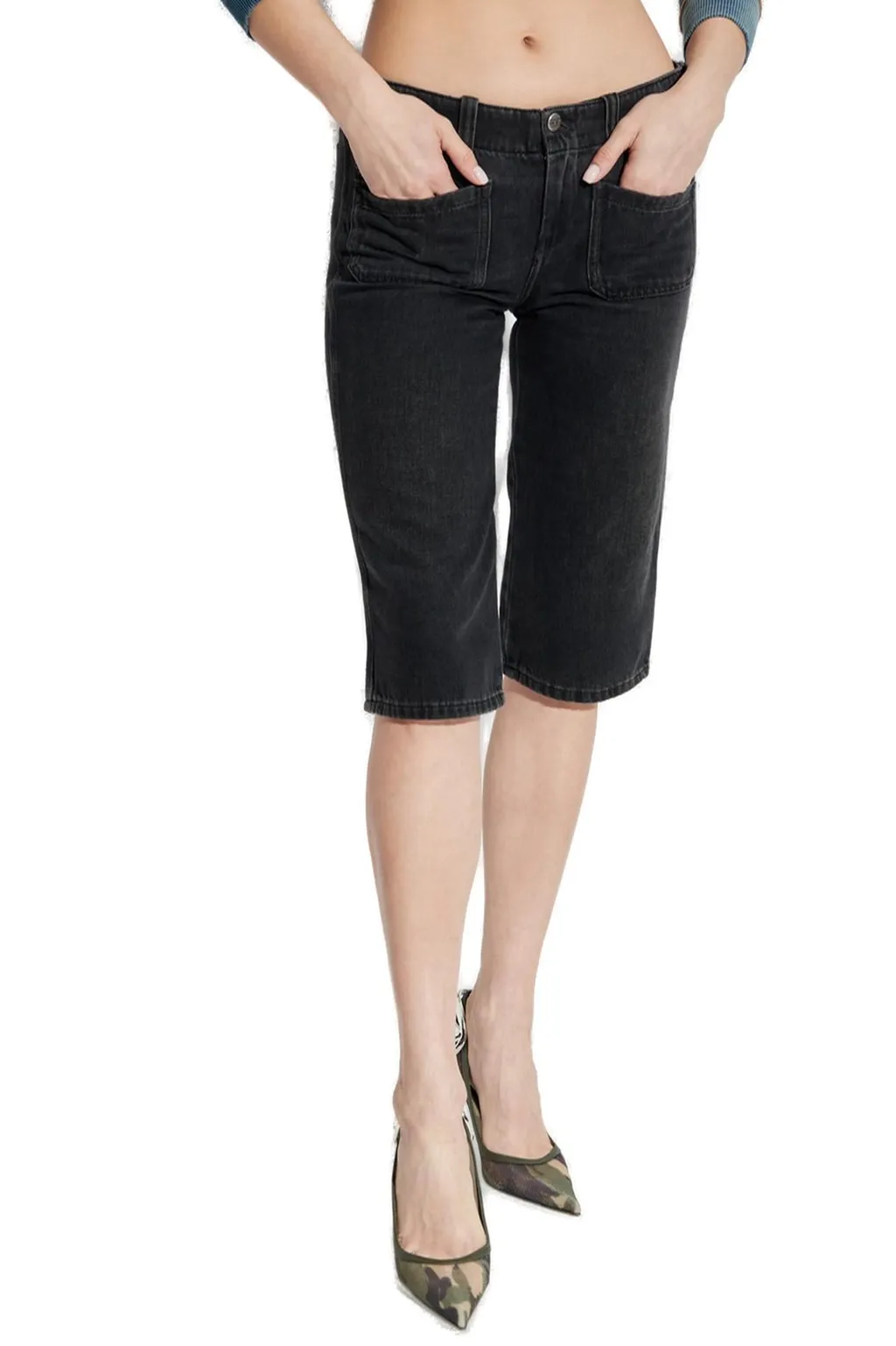 De-Keate-Short Capri Shorts